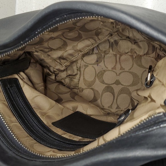 Vintage COACH soft leather bucket shoulder bag - Picture 7 of 10